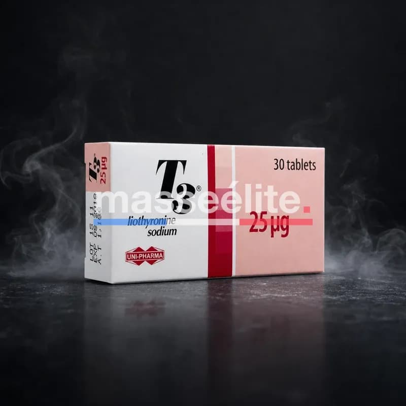 T3 25mcg/tab 30 Comprimés par Uni-Pharma
