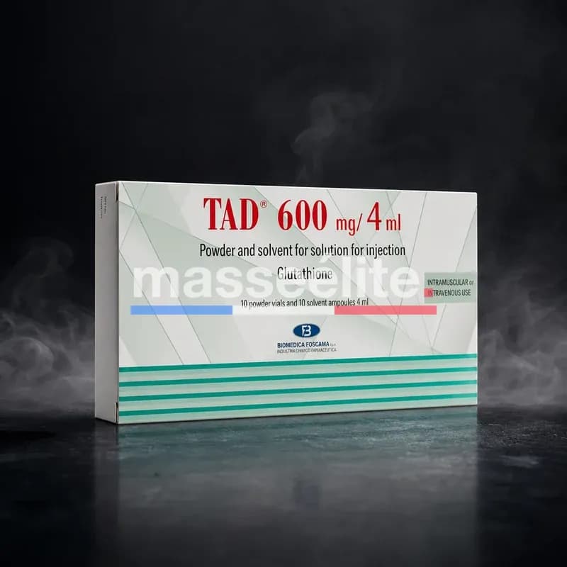 TAD 600 Glutathion 600mg/4ml Ampoule par Biomedica Foscama