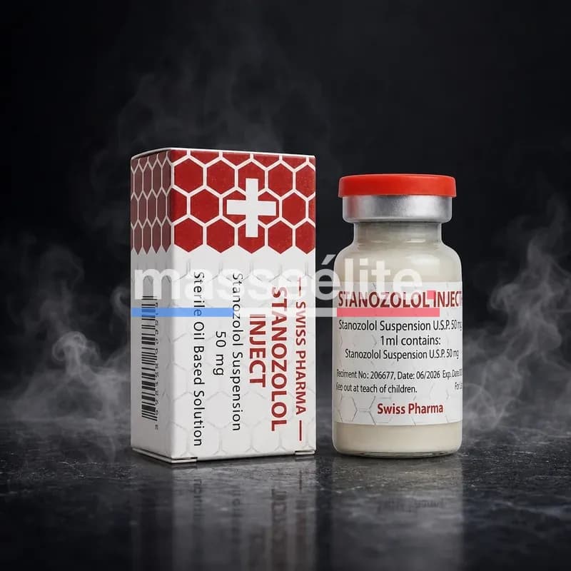 Stanozolol Injectable 50mg/ml 10ml Vial par Swiss Pharma