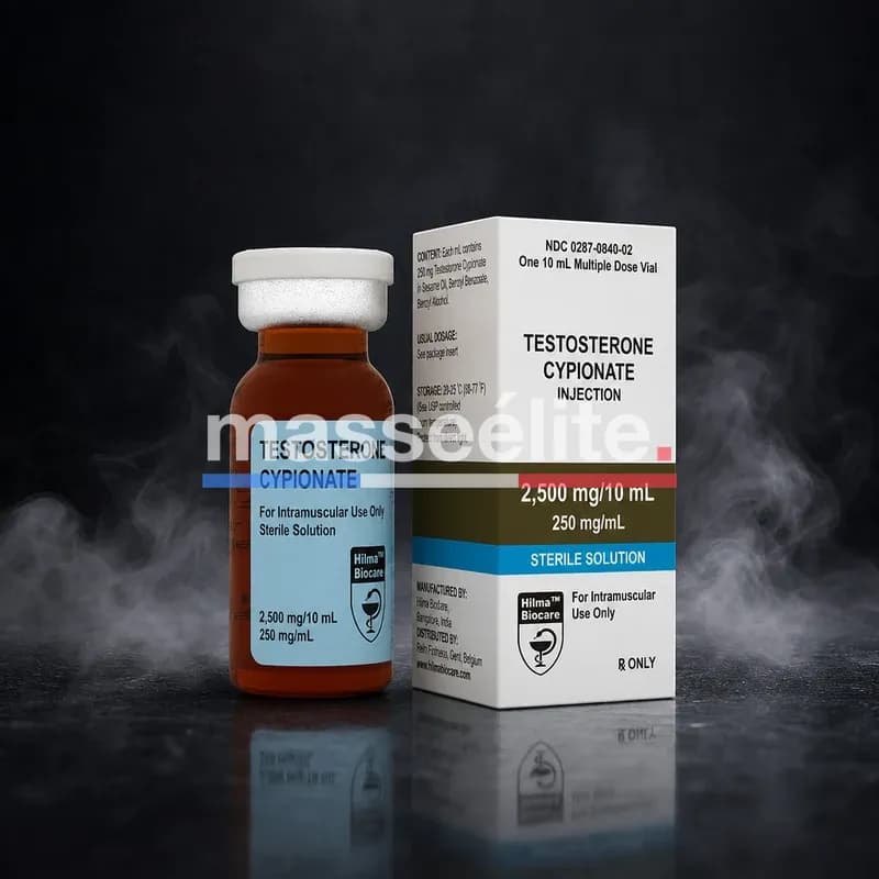 Testosterone Cypionate 250mg/ml 10ml Vial par Hilma Biocare