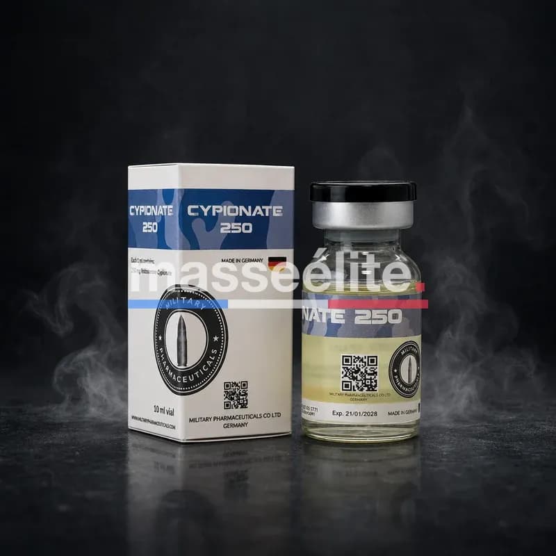 Cypionate 250 250mg/ml 10ml Vial par Military Pharma