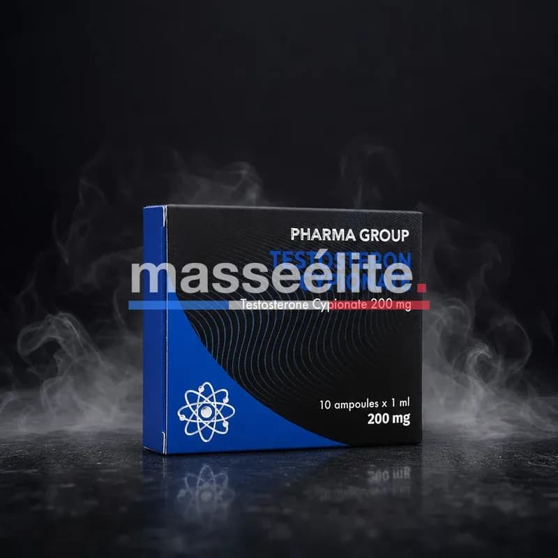 Testosteron Cypionate 200mg/ml 10x1ml Ampoules par Pharma Group
