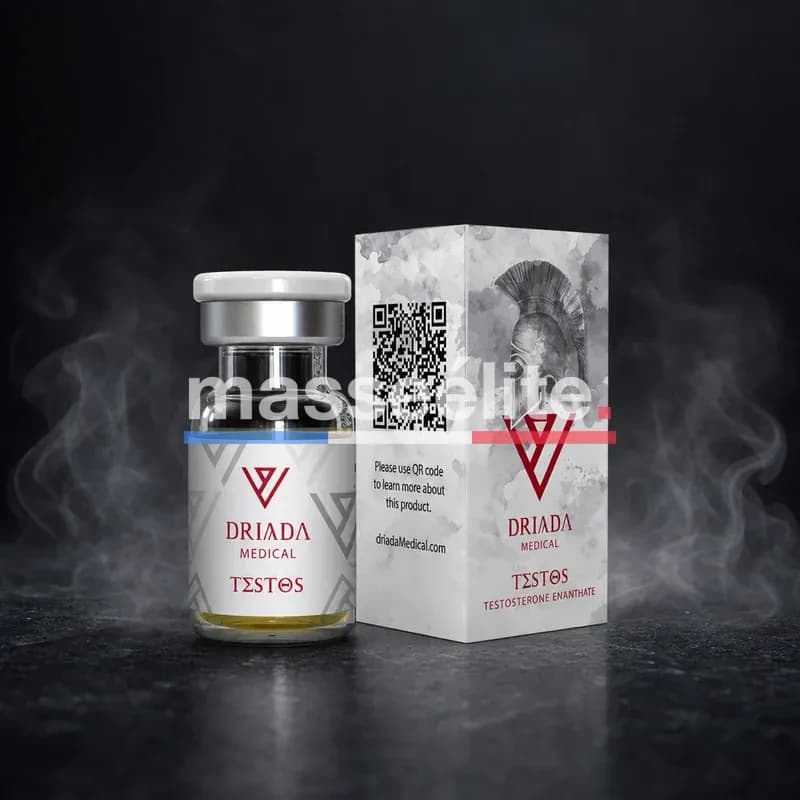 Testos 250mg/ml 10ml Vial par Driada Medical