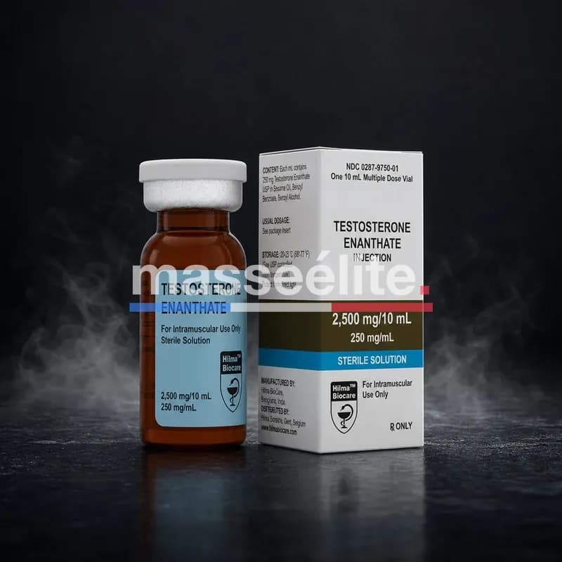 Testosterone Enanthate 250mg/ml 10ml Vial par Hilma Biocare
