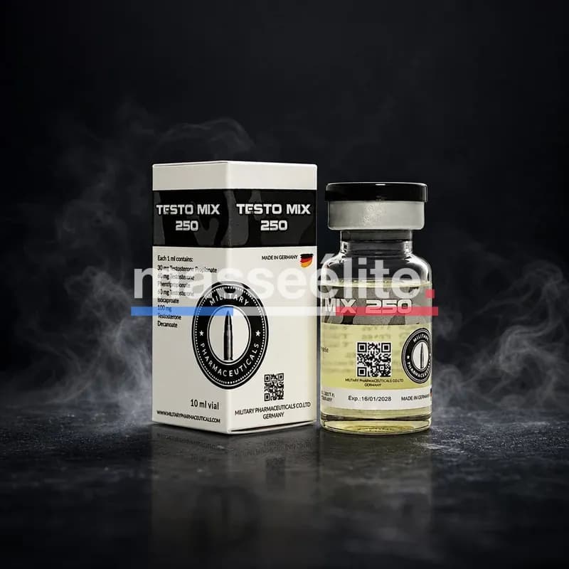 Testo Mix 250 250mg/ml 10ml Vial par Military Pharma