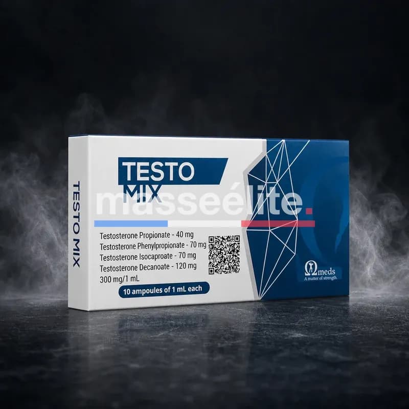 Testo Mix 300mg/ml 10x1ml Ampoules par Omega Meds