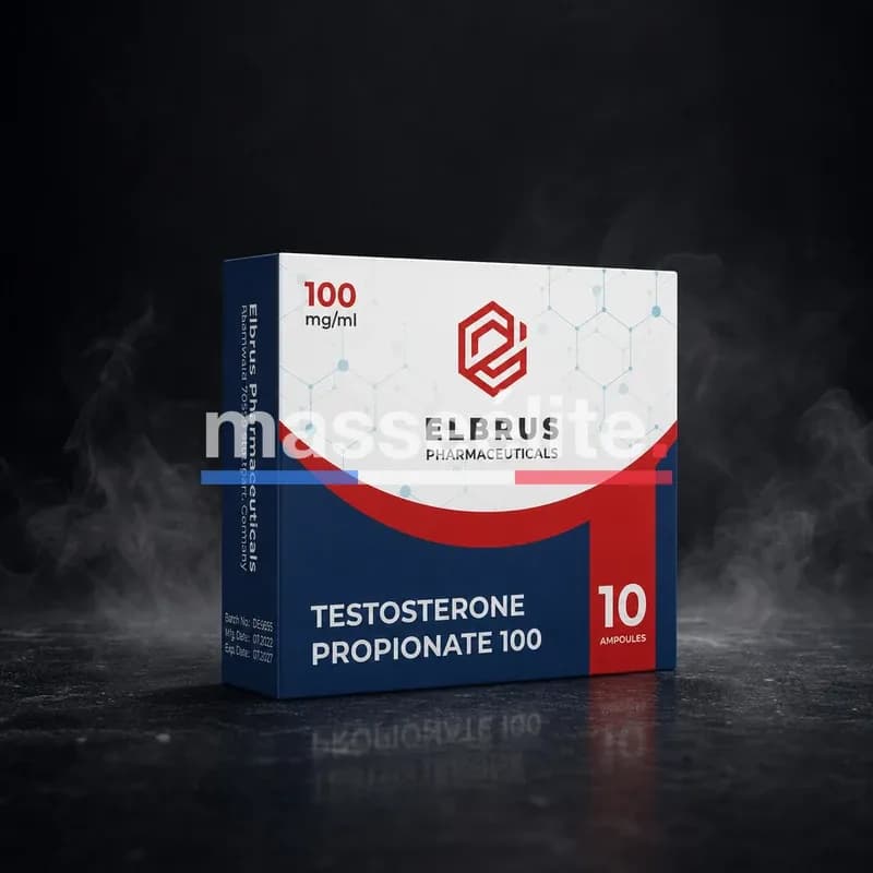 Testosterone Propionate 100mg/ml 10x1ml Ampoules par Elbrus Pharmaceuticals
