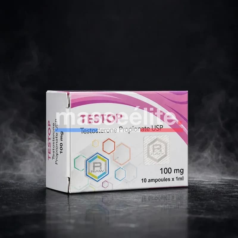Testop 100mg/ml 10x1ml Ampoules par Raw Pharma