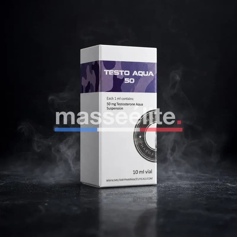Testo Aqua 50 50mg/ml 10ml Vial par Military Pharma
