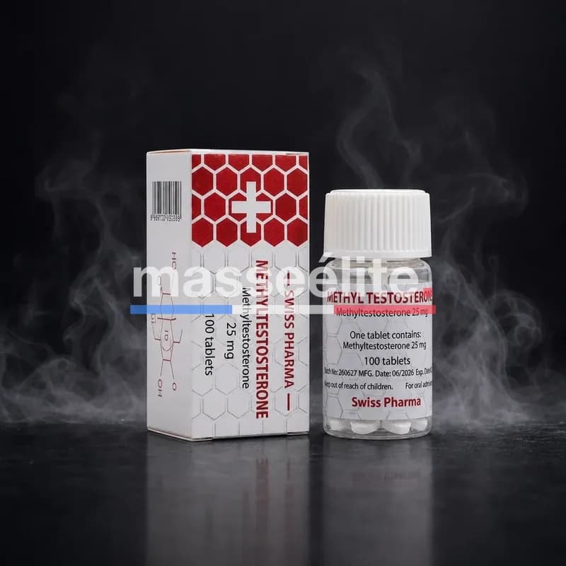 Methyl Testosterone 25mg/tab 100 Comprimés par Swiss Pharma
