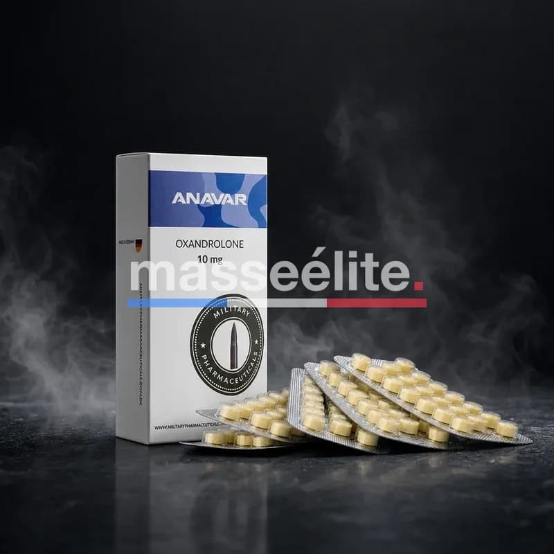 Anavar 10mg/tab 100 Comprimés par Military Pharma