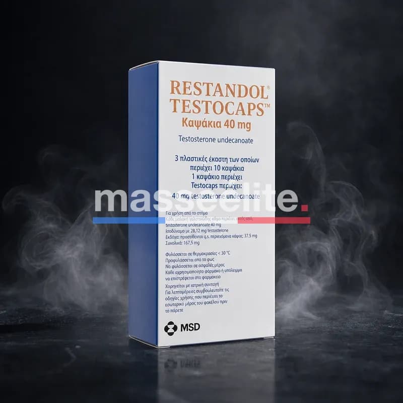 Andriol Testocaps 40mg/tab 60 Comprimés par MSD