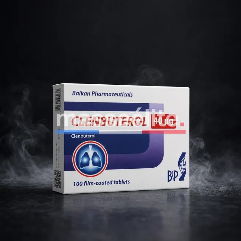 Clenbuterol 40mcg/tab 100 Comprimés par Balkan Pharmaceuticals