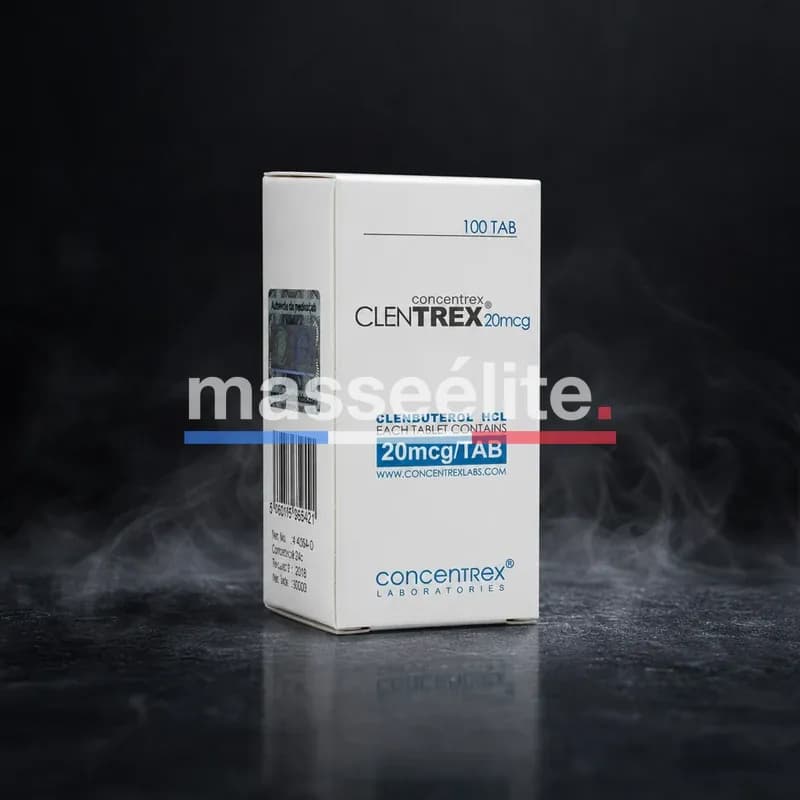 ClenTrex 20mcg/tab 100 Comprimés par Concentrex Labs