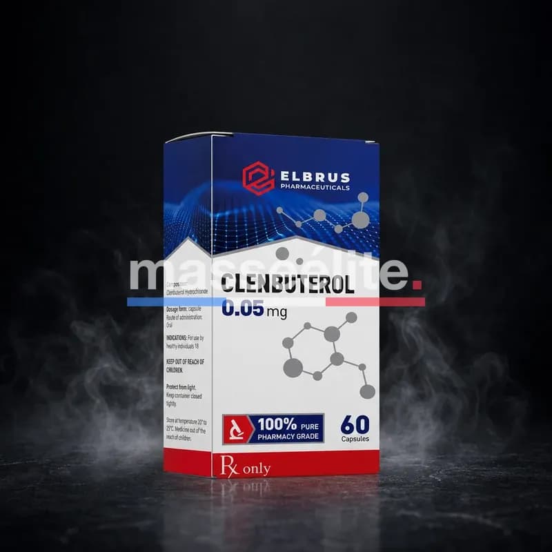Clenbuterol 50mcg/tab 60 Comprimés par Elbrus Pharmaceuticals