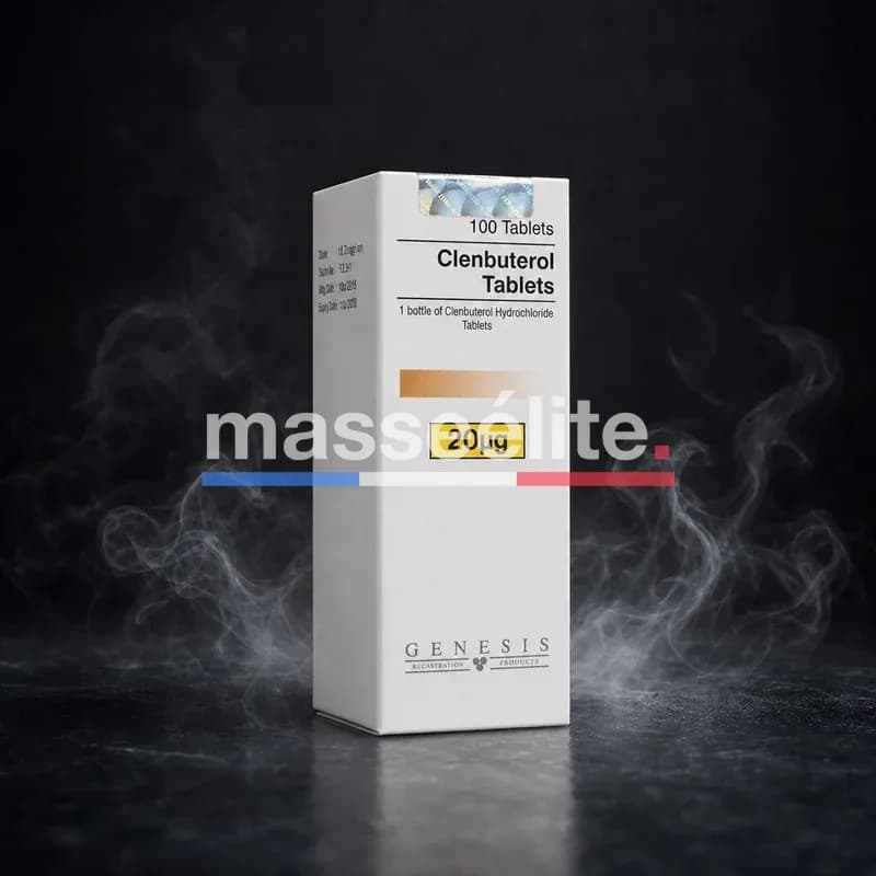 Clenbuterol Tablets 20mcg/tab 100 Comprimés par Genesis
