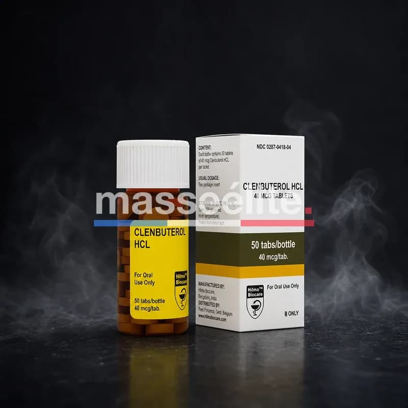 Clenbuterol 40mcg/tab 50 Comprimés par Hilma Biocare