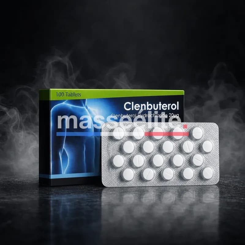 Clenbuterol 20mcg/tab 100 Comprimés par Sterling Knight Pharmaceuticals