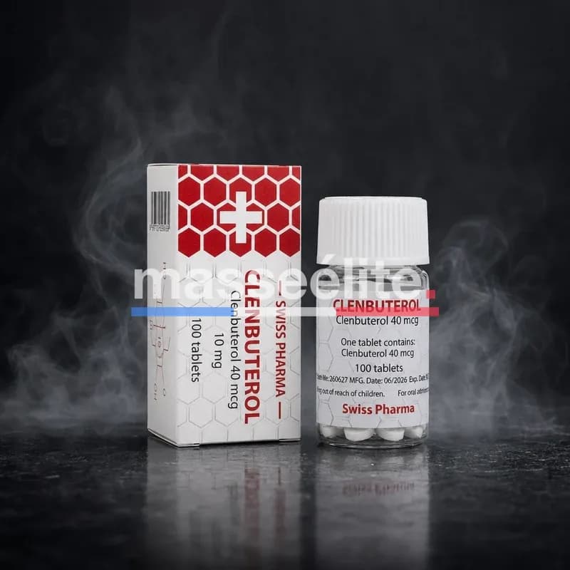 Clenbuterol 40mcg/tab 100 Comprimés par Swiss Pharma