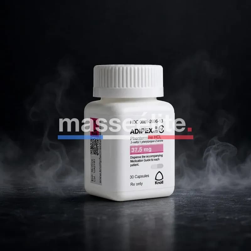 Adipex RTD 37.5mg/tab 30 Comprimés par Knoll Pharmaceuticals