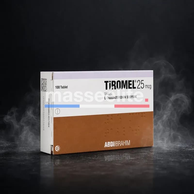 Tiromel 25mcg/tab 100 Comprimés par Abdi Ibrahim