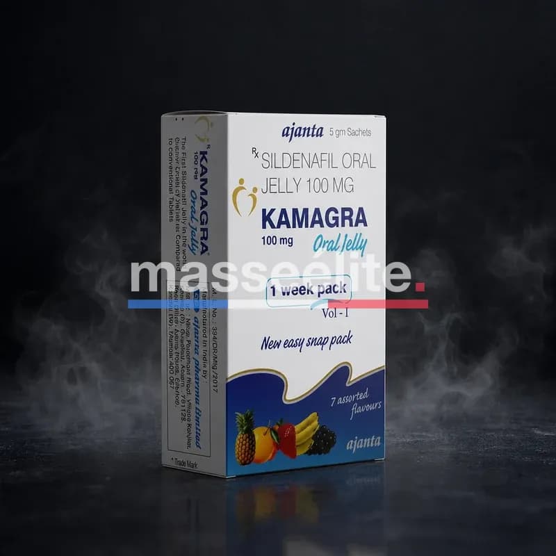 Kamagra Oral Jelly 100mg/Sachet 7 Sachets par Ajanta Pharma