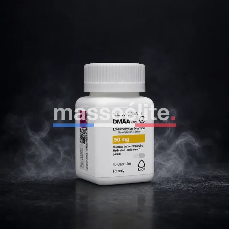 DMAA Rapid 50mg/tab 30 Comprimés par Knoll Pharmaceuticals