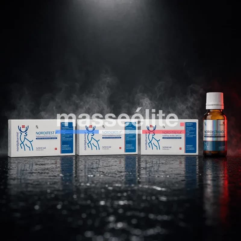 Nordi Cut Protocole – NordiTest P 150 + NordiDros P 150 + NordiTren A 150 + NordiStanol 10mg