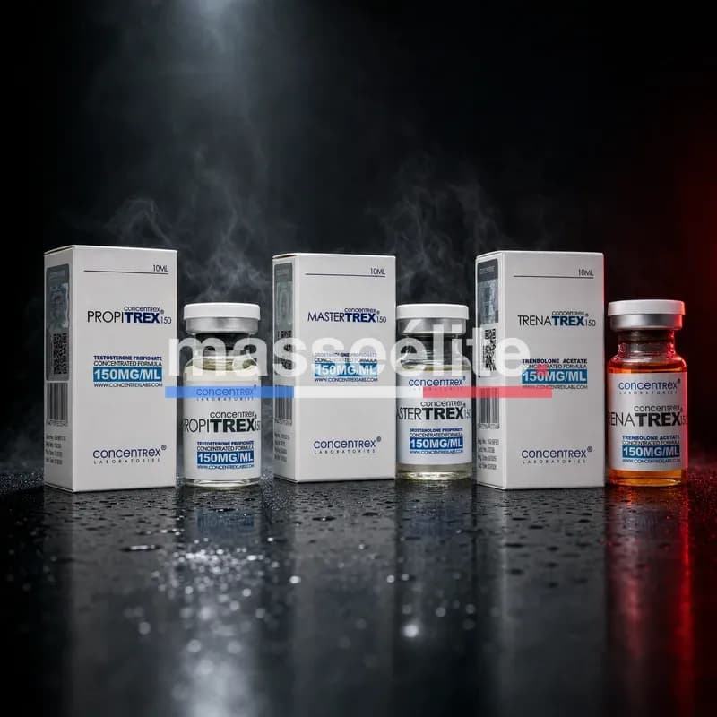 Concentrex Shred Protocole – PropiTrex 150 + MasterTrex 150 + TrenaTrex 150