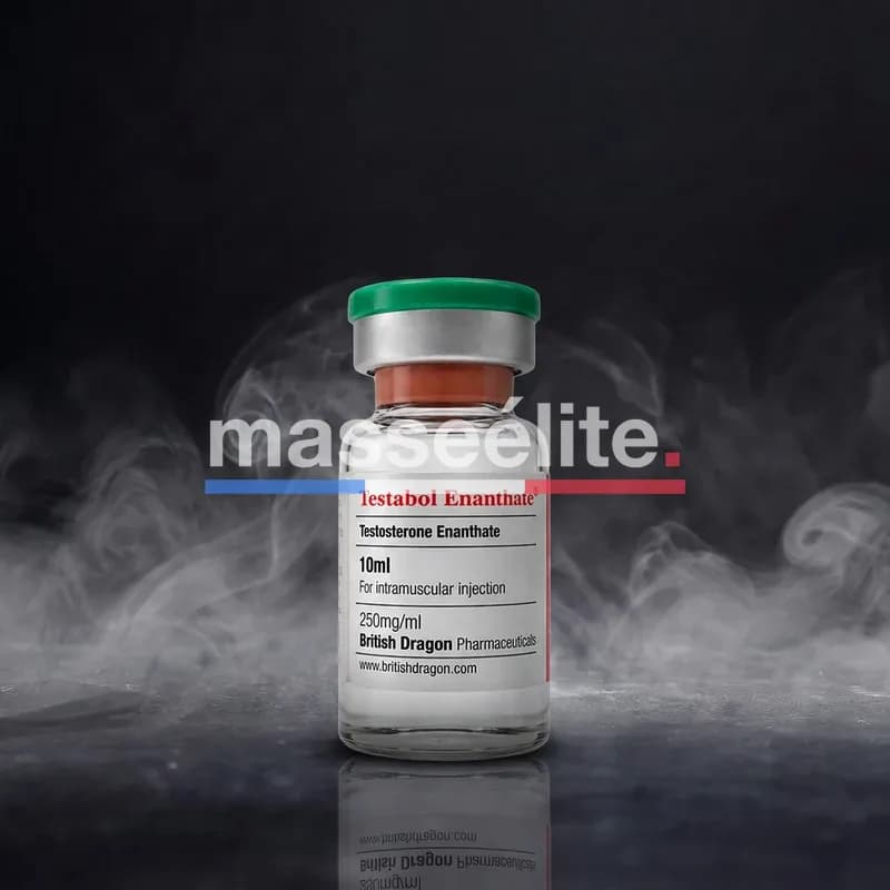 Testabol Enanthate 250mg/ml 10ml Vial par British Dragon