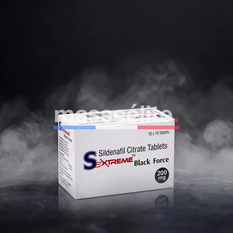 Sextreme Black Force 200mg/tab 100 Comprimés par Shree Venkatesh